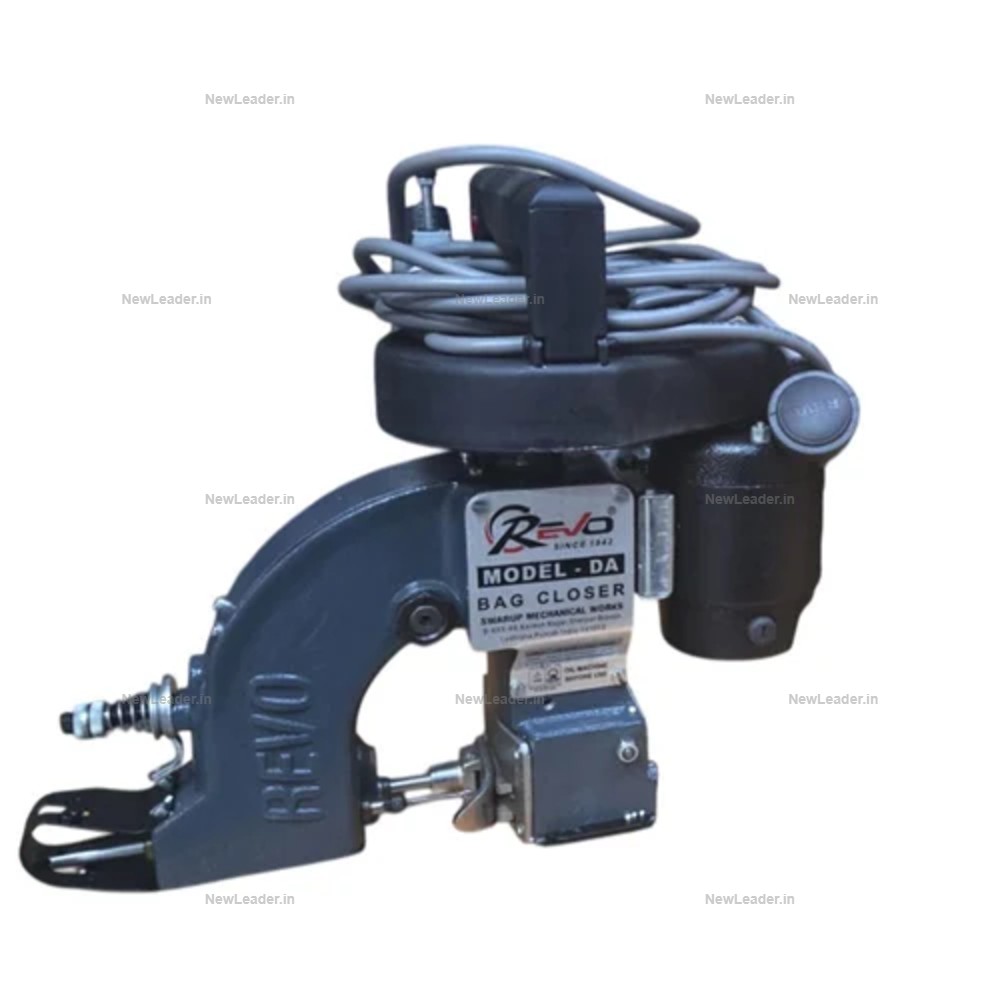 Heavy Duty Revo Model D Portable Bag Closer Sewing Machine, single chain-stitch seam. 2